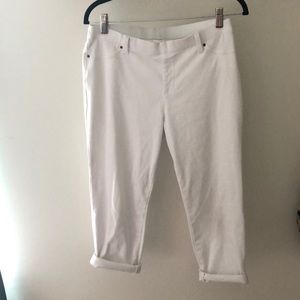 White Capri Jeggings